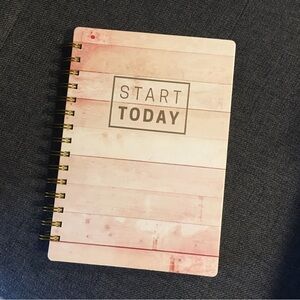 START TODAY Spiral Bound, Lined Journal